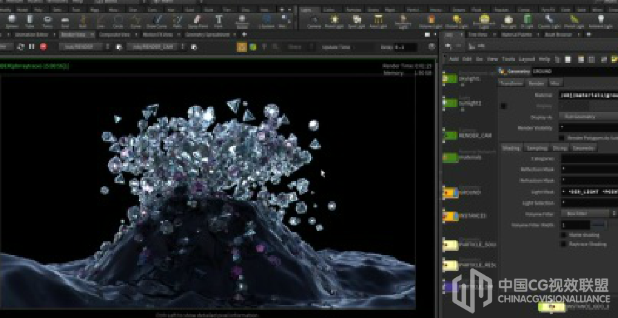 Houdini 粒子殊效入门根本视频教程全集 