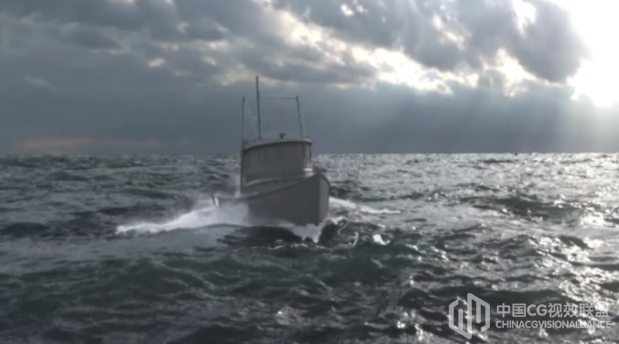 Houdini 实在陆地海浪翻滚建立视频教程