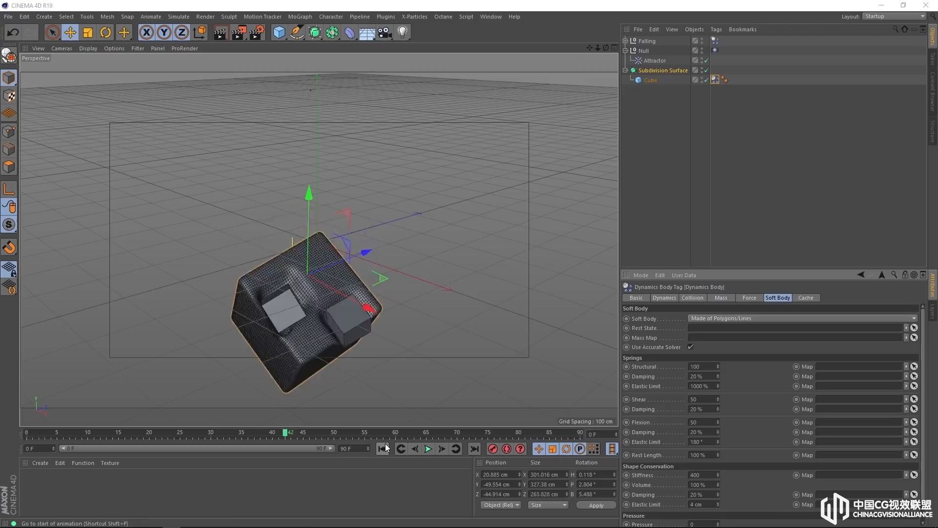 C4D Softbody Damage - Cinema 4D Tutorial (Free Project)