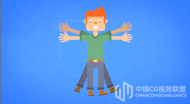 二维卡通人物脚色绑定讲解宣传推行MG动画包