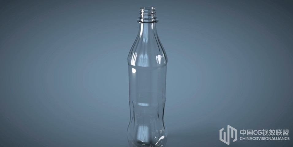 CINEMA 4D 可乐塑料瓶建模视频教程