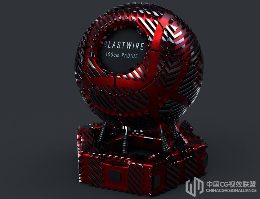 C4D OctaneRender材质球 BLASTWIRE SHADERBALL
