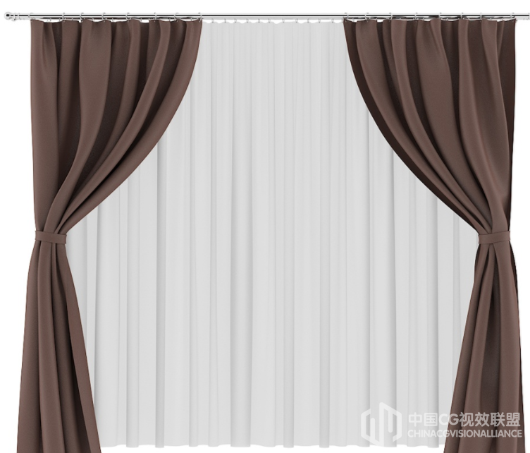 30个室内窗帘C4D模子合集 Blinds
