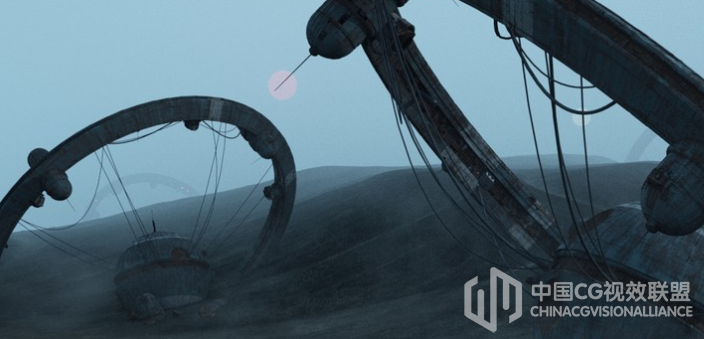 CINEMA 4D Octane No Signal 科幻短片工程文件