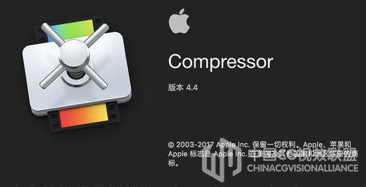 苹果视频紧缩编码转码输出软件 Compressor 4.4.4 Mac（英/中文...