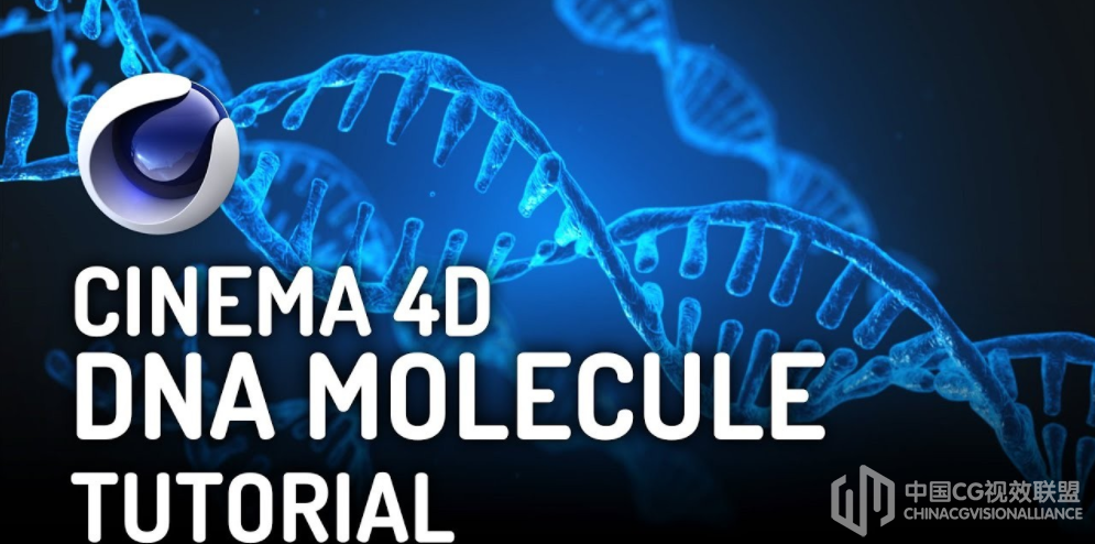 利用CINEMA 4D穿件DNA动画视频教程 