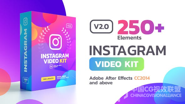 250个手机抖音图文设想排版包装动画 Instagram Stories v2.0.1