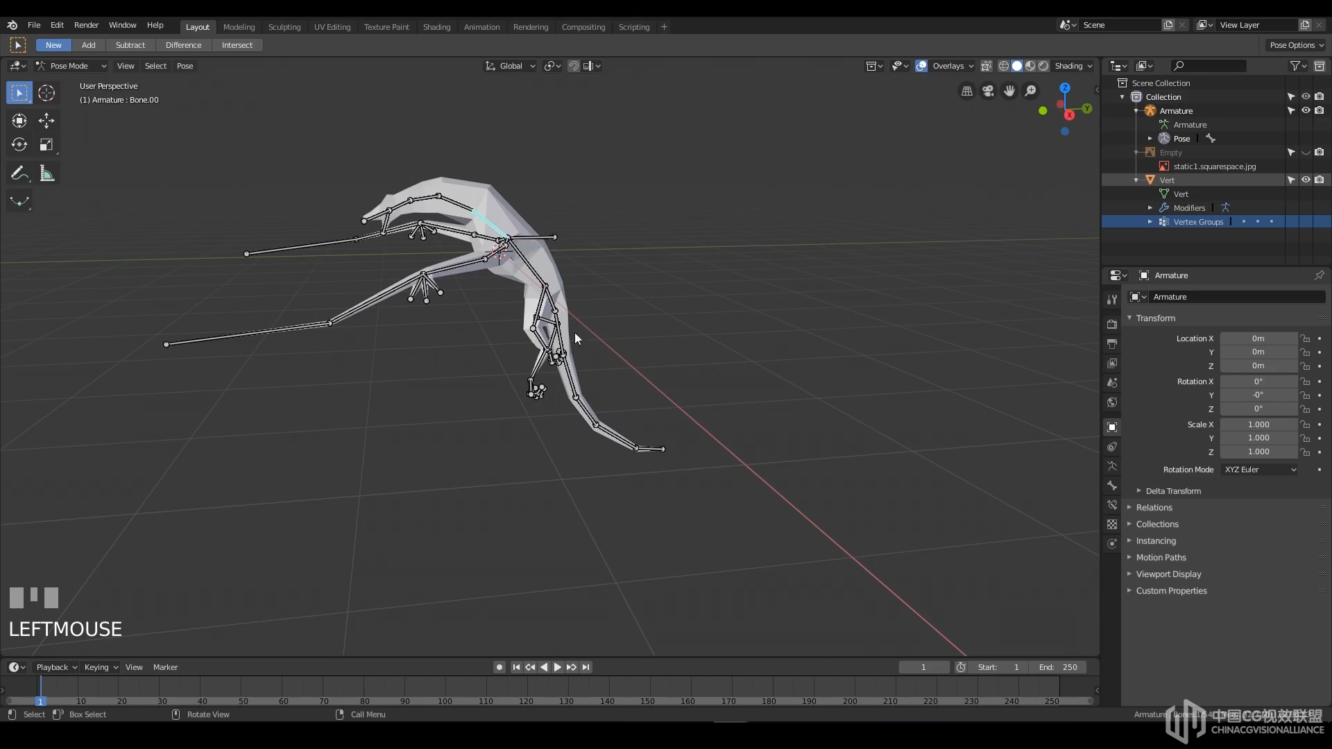 Dragon Melting The Wall  -  Blender 2.8 Lowpoly等距建模和衬着教程