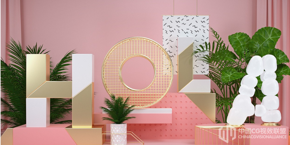 CINEMA 4D Octane 场景灯光材质衬着教程