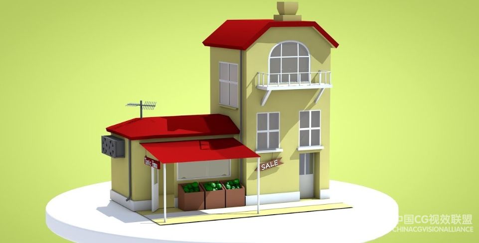 CINEMA 4D 弹簧动力学动画建造视频教程