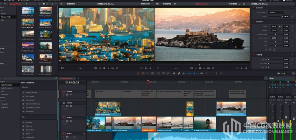 达芬奇调色剪辑软件 DaVinci Resolve Studio 16.0b7 Win 中文版
